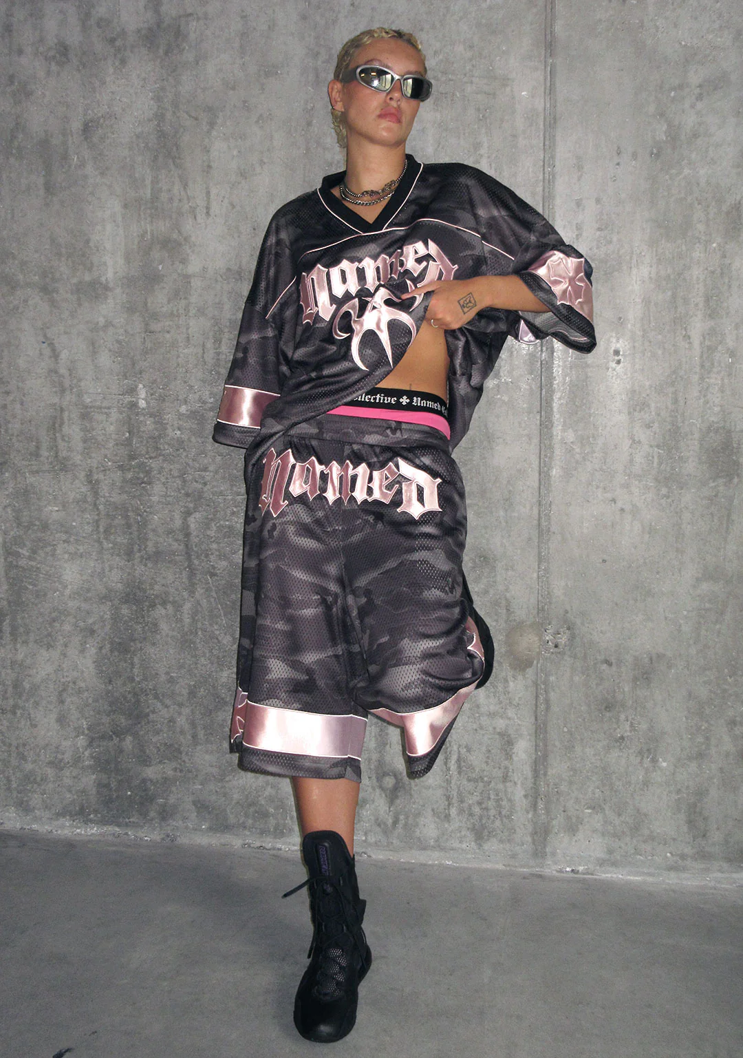 Nth ACTIVE AIRTEX MESH OVERSIZED JERSEY CAMO - Image 8
